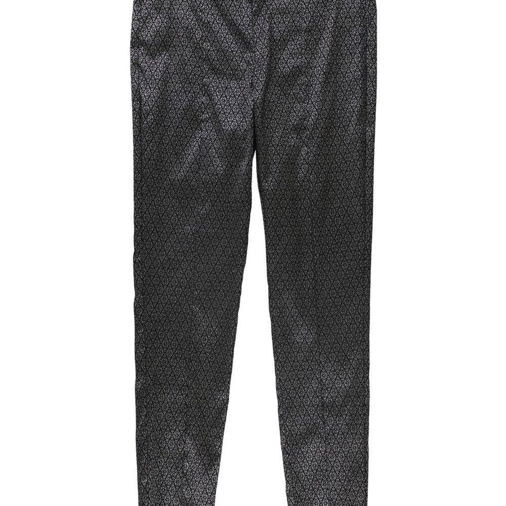 Alfani Glittery Patterned Casual Pants PLUS 18W w. Back Pockets NWT New!